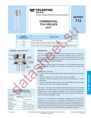 712DY-12 datasheet  